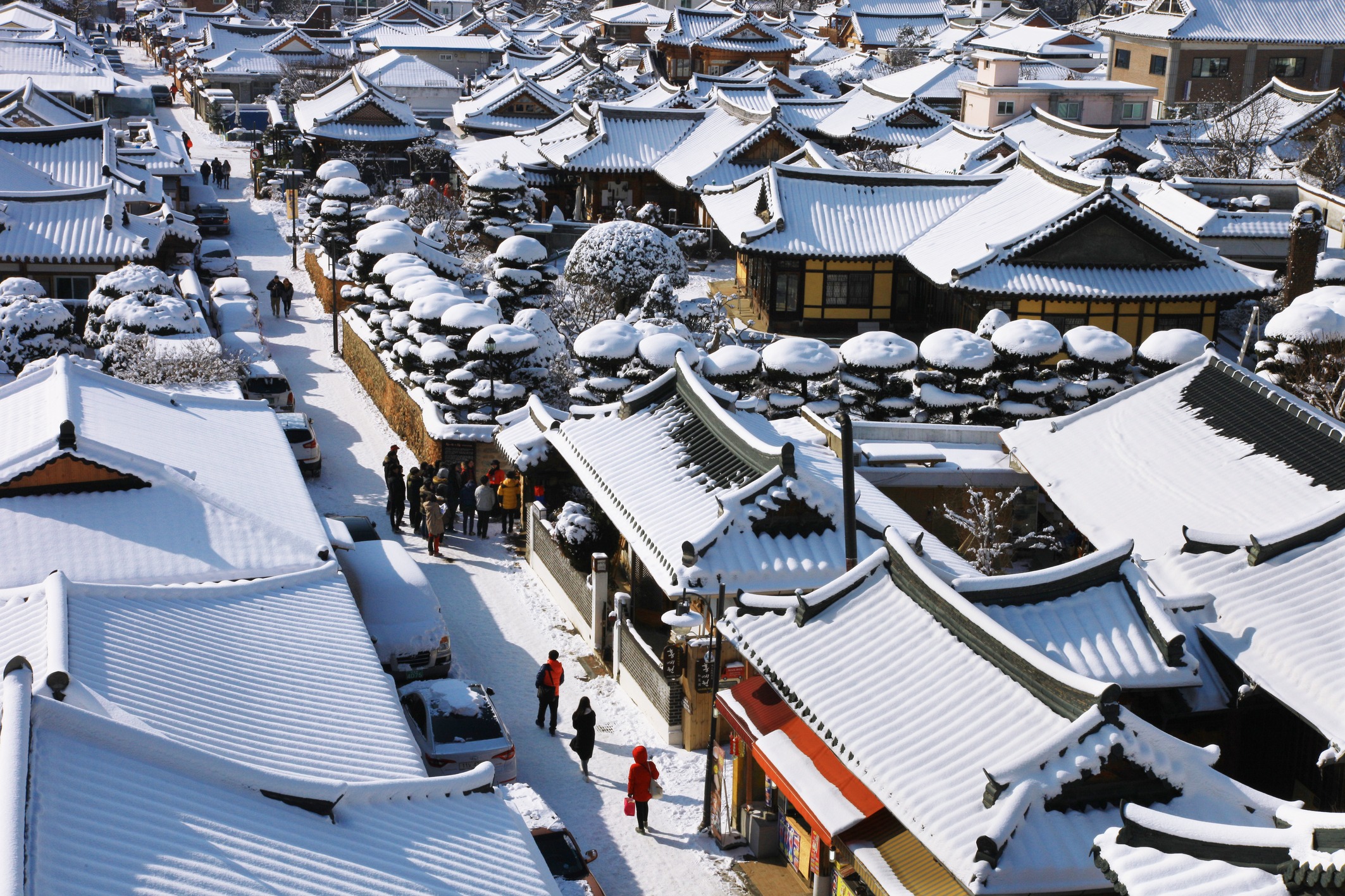 Bukchon Hanok mùa đông