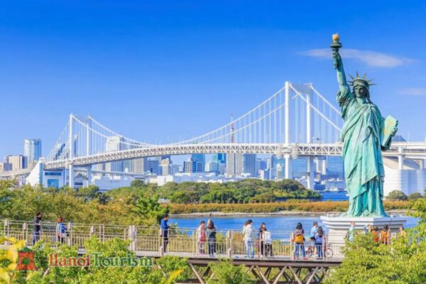 Vịnh Odaiba - Nhật Bản - Mùa hè
