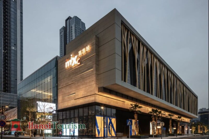 Trung tâm thương mại MixC Vạn Trượng Thành - Thanh Đảo - Trung Quốc